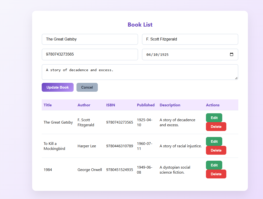 BookApp 3